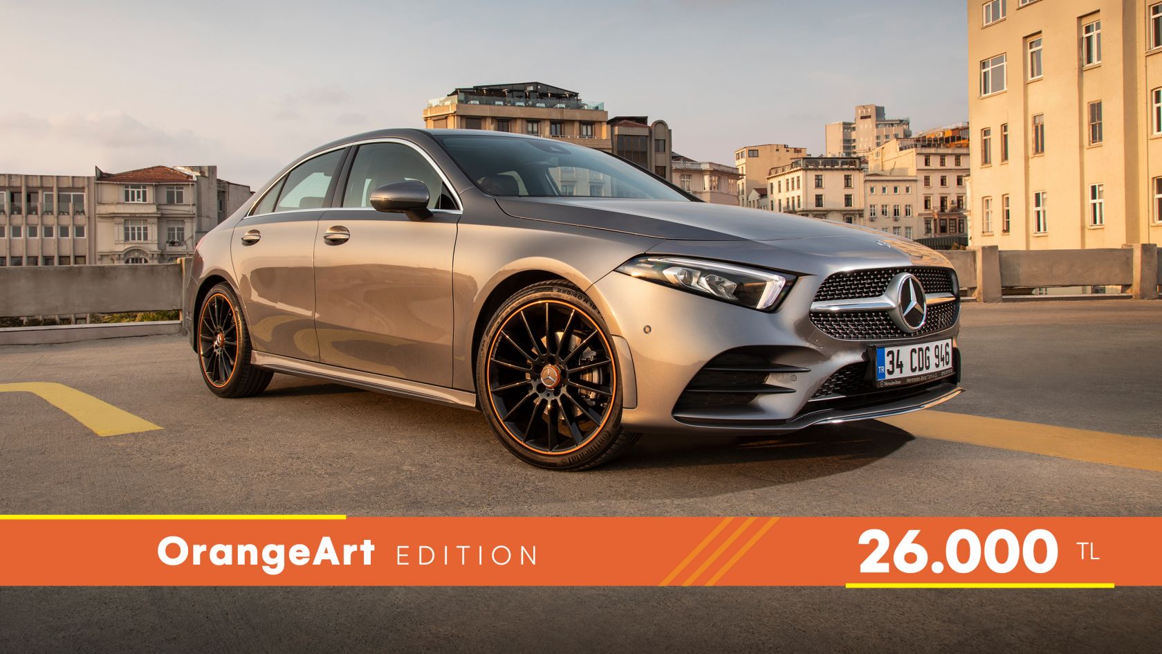 Yeni A-Serisi Sedan OrangeArt Edition