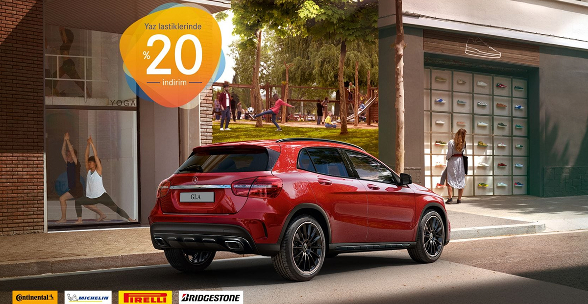 Mercedes-Benz Yaz Lastik Kampanyası
